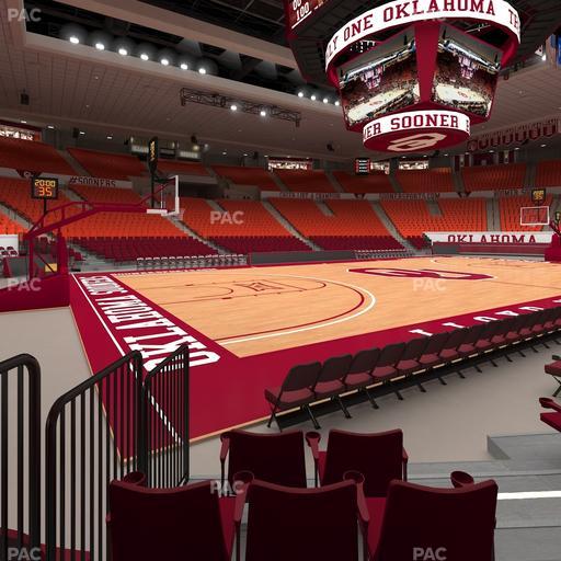 Lloyd Noble Center - Section F 5 Seat View