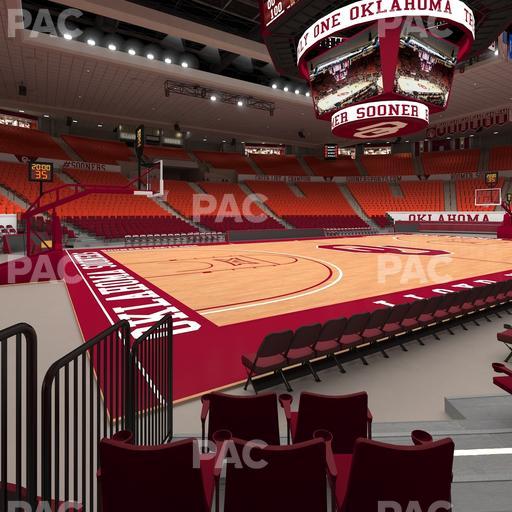 Lloyd Noble Center - Section F 5 Seat View