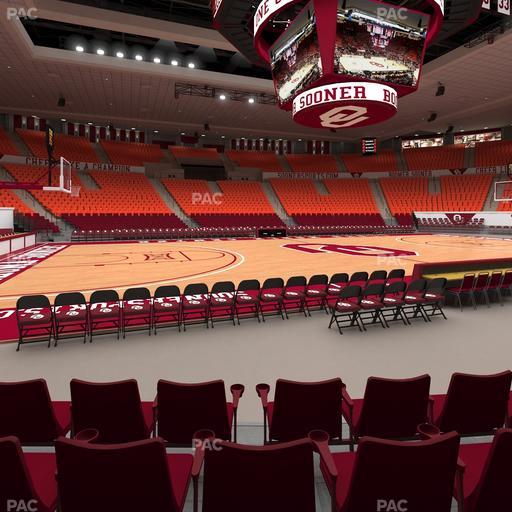 Lloyd Noble Center - Section F 9 Seat View