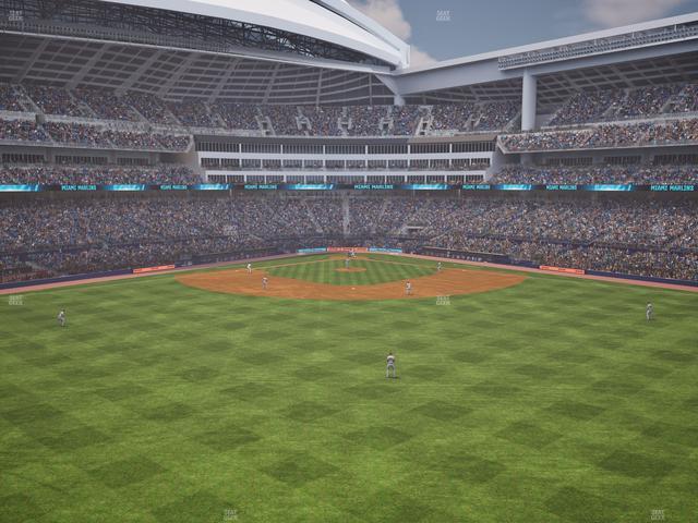 loanDepot park - Section 134 Seat View