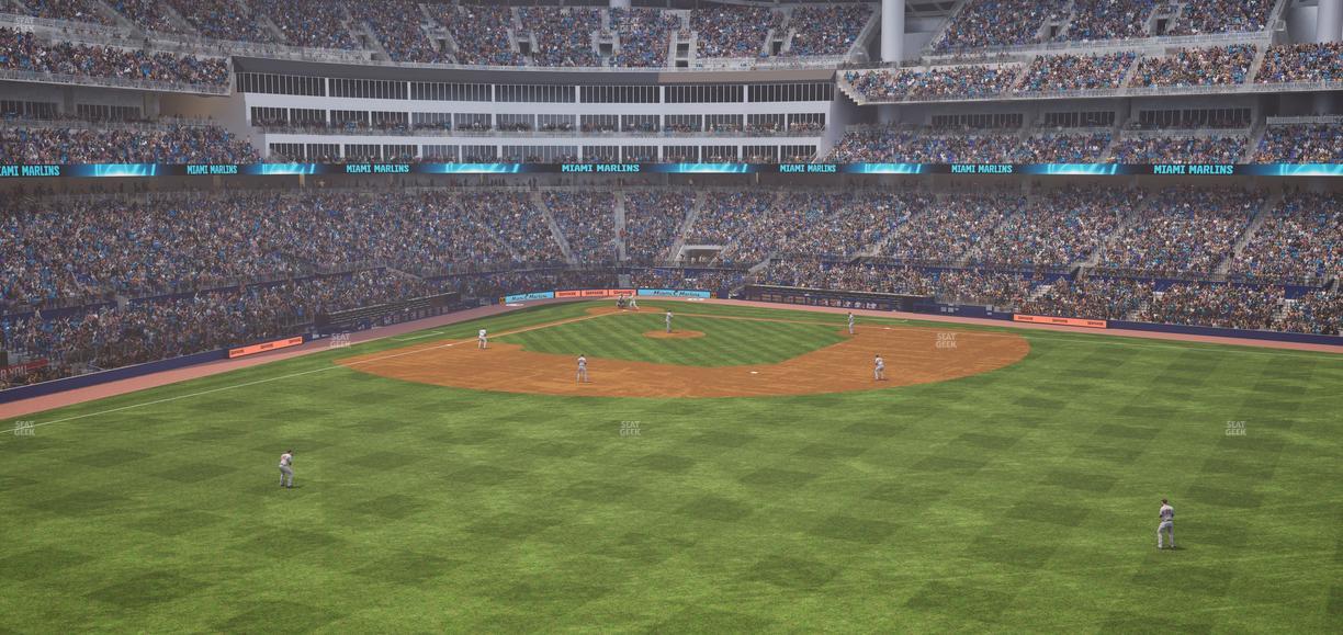loanDepot park - Section 136 Seat View