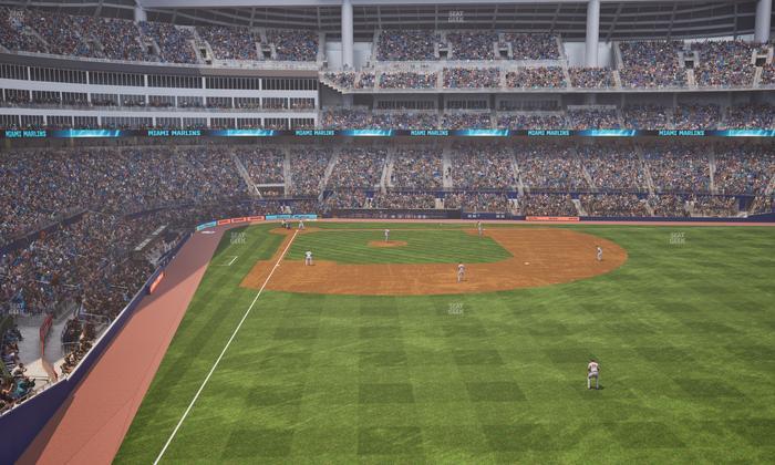loanDepot park - Section 141 Seat View