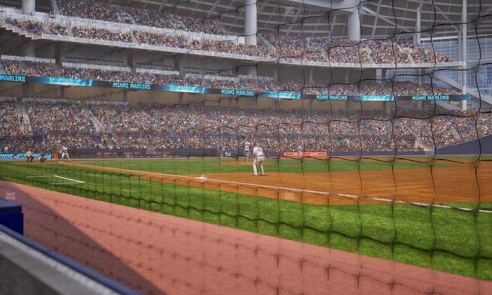 loanDepot park - Section 1St Base Dugout Club Field Level 2 Seat View