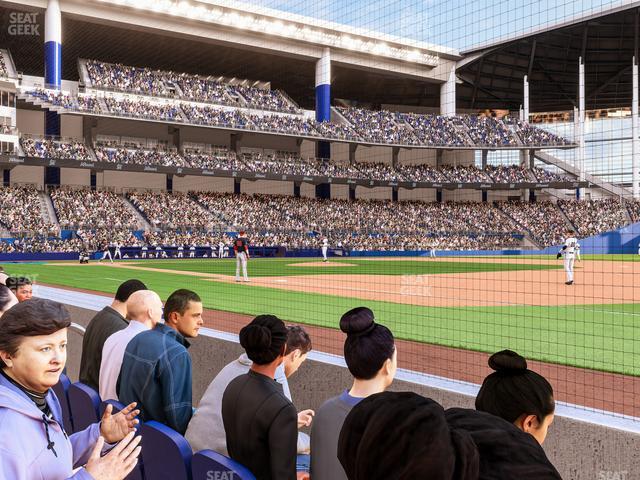 loanDepot park - Section 1St Base Dugout Club Field Level 2 Seat View