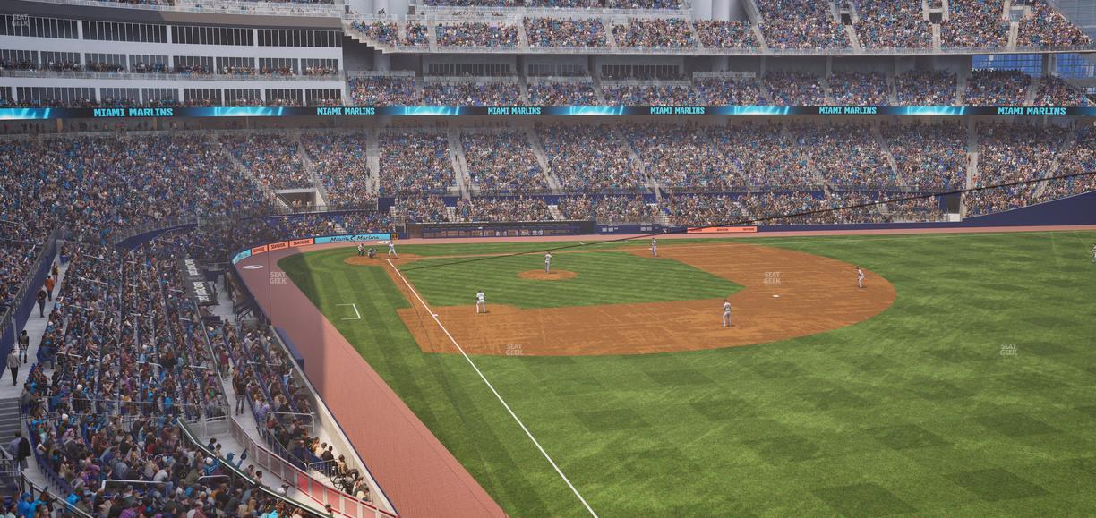 loanDepot park - Section 201 Seat View