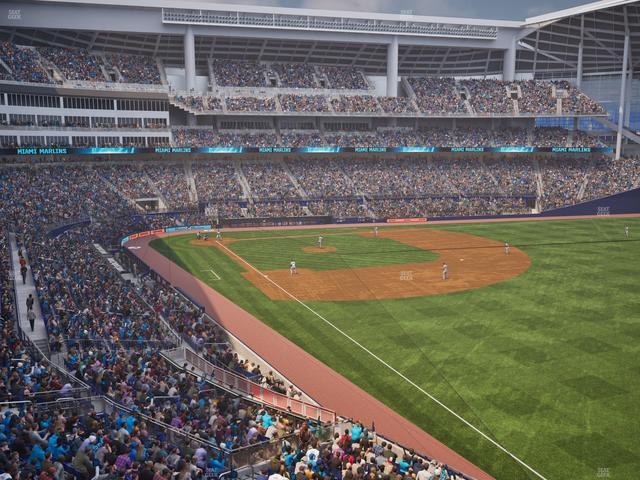 loanDepot park - Section 202 Seat View