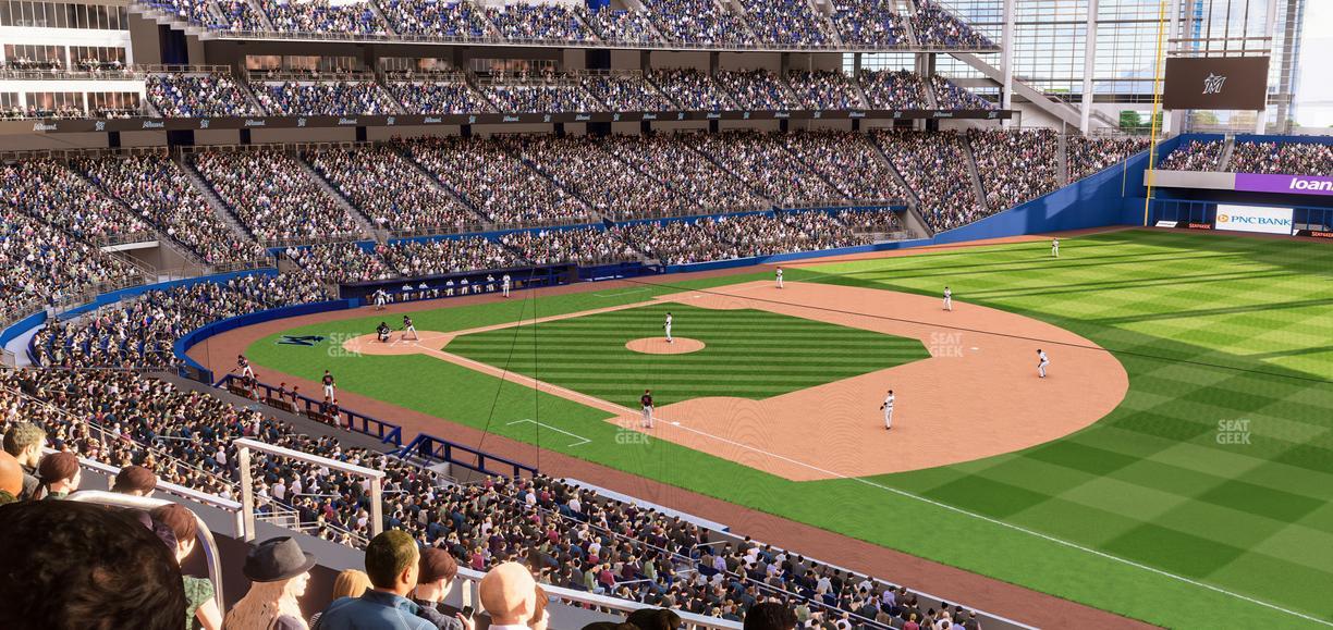 loanDepot park - Section 205 Seat View