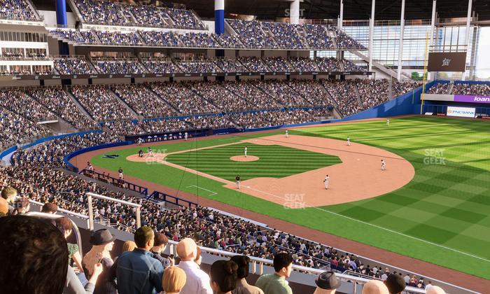 loanDepot park - Section 205 Seat View