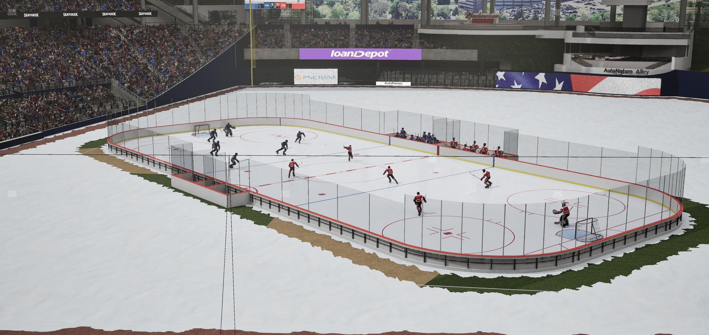 loanDepot park - Section 208 Seat View