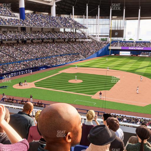 loanDepot park - Section 208 Seat View