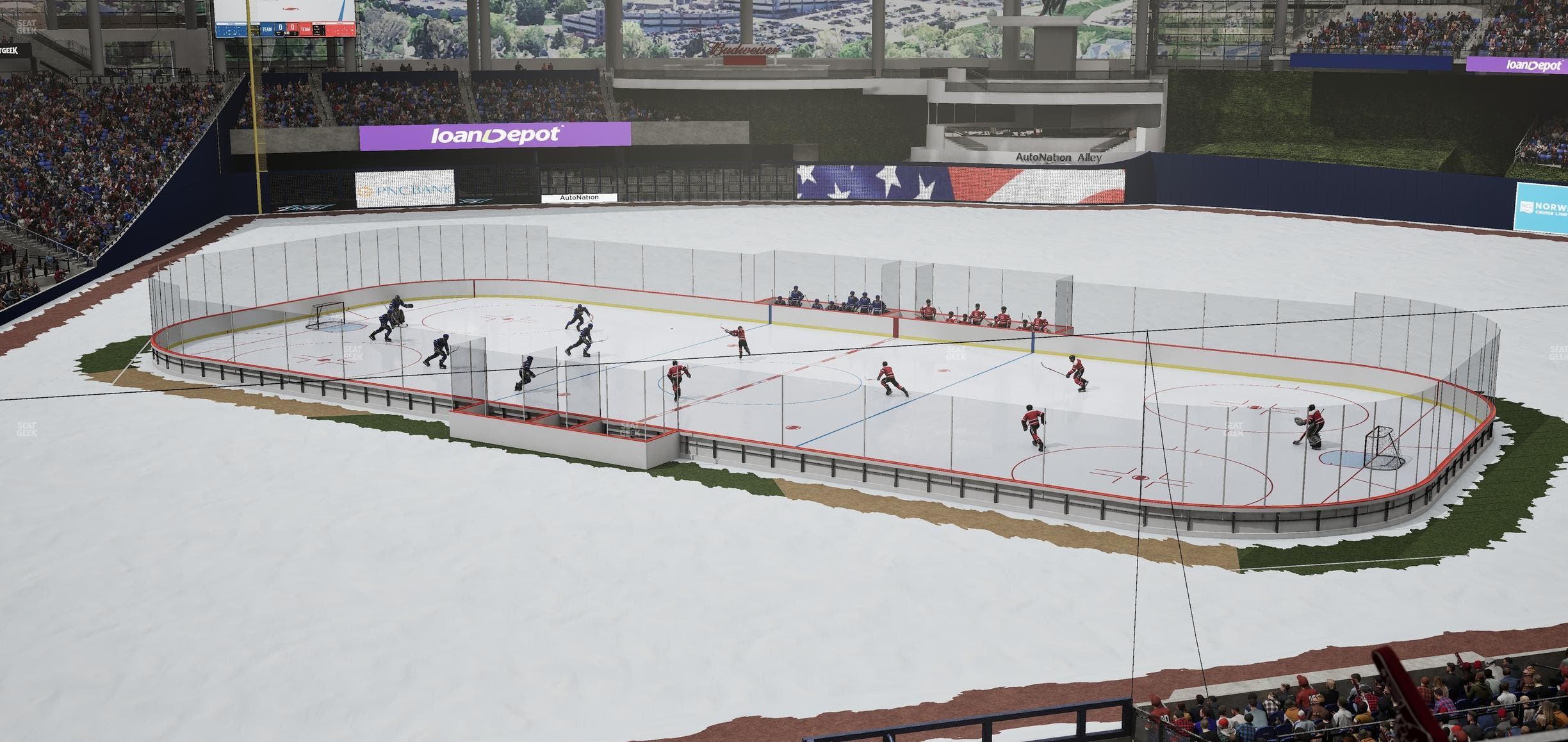 loanDepot park - Section 210 Seat View