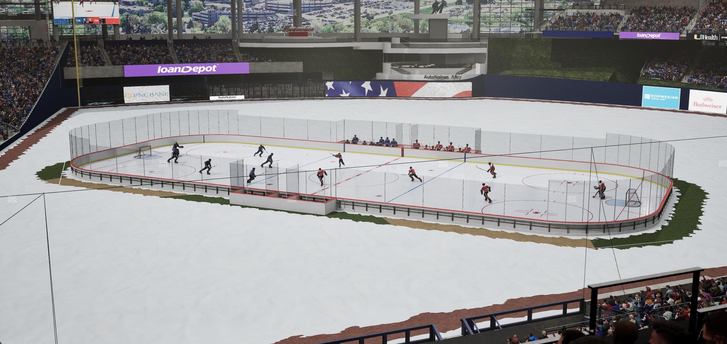 loanDepot park - Section 211 Seat View