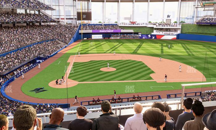 loanDepot park - Section 211 Seat View