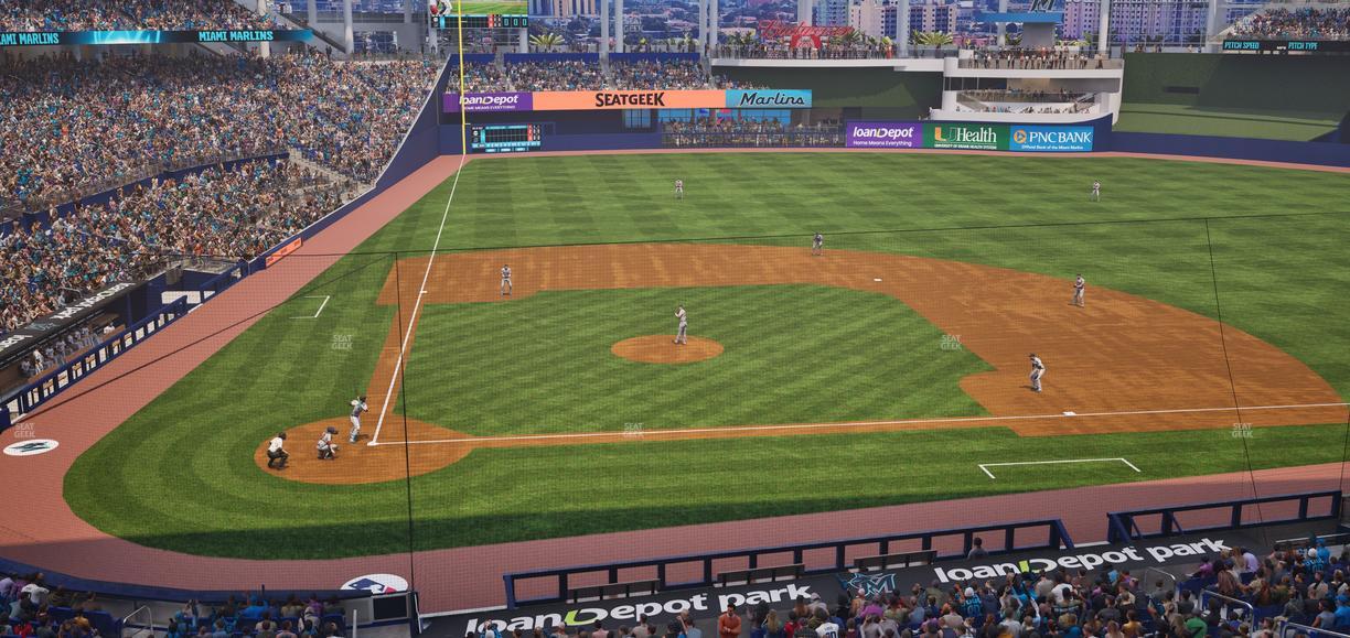 loanDepot park - Section 211 Seat View