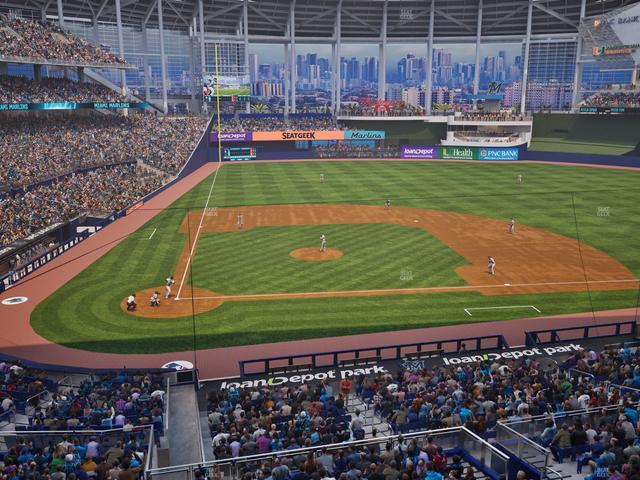 loanDepot park - Section 211 Seat View
