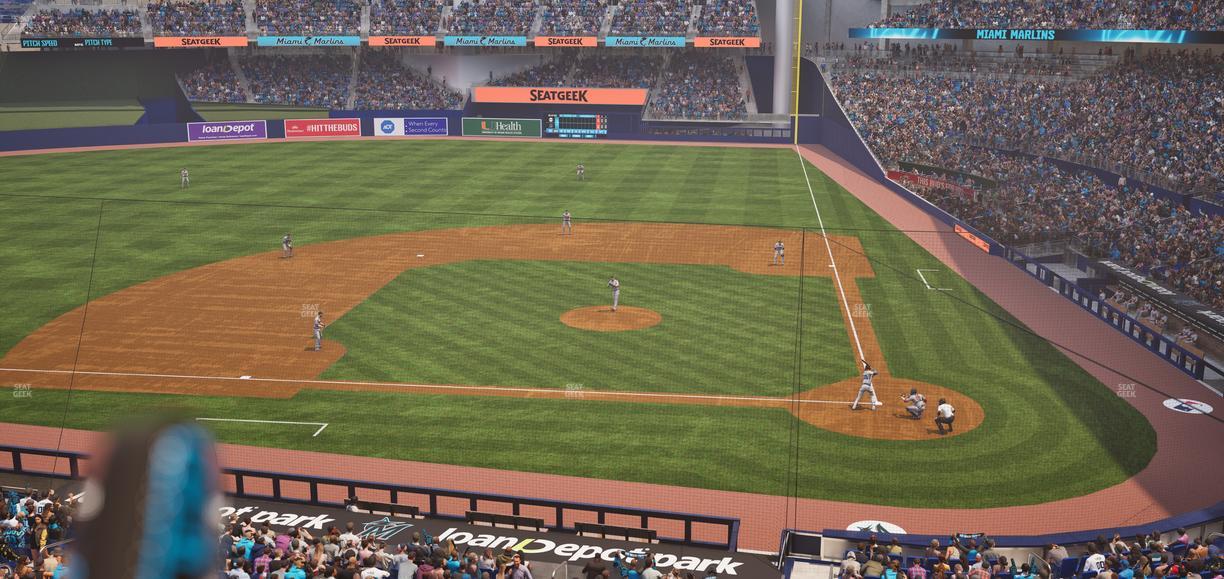 loanDepot park - Section 219 Seat View