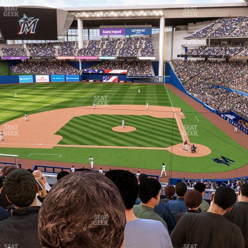 loanDepot park - Section 219 Seat View