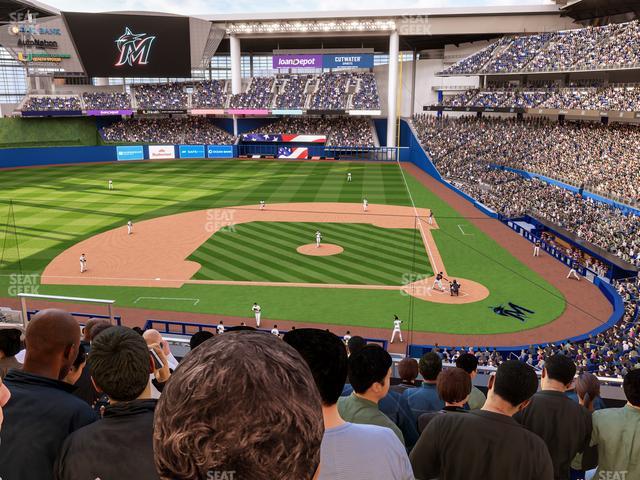 loanDepot park - Section 219 Seat View