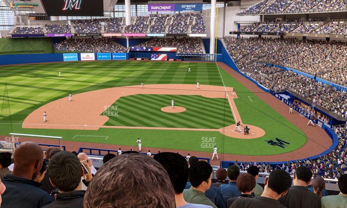 loanDepot park - Section 219 Seat View