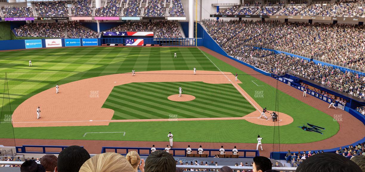 loanDepot park - Section 220 Seat View