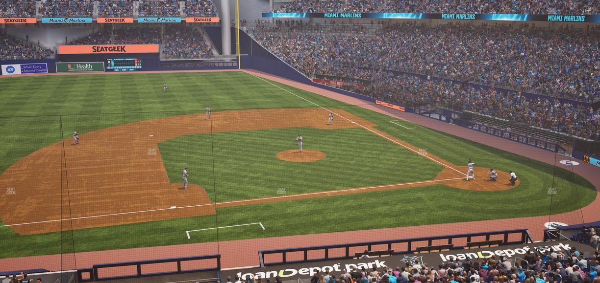 loanDepot park - Section 221 Seat View