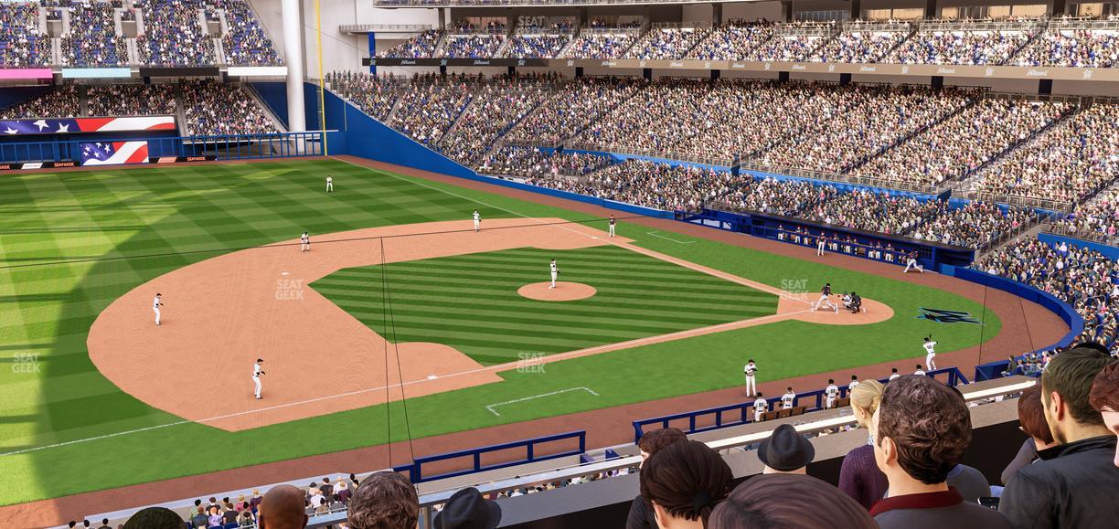 loanDepot park - Section 222 Seat View