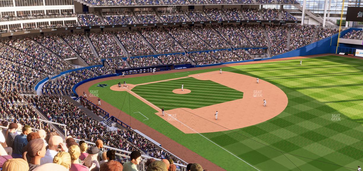 loanDepot park - Section 304 Seat View