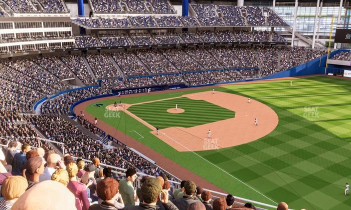 loanDepot park - Section 304 Seat View