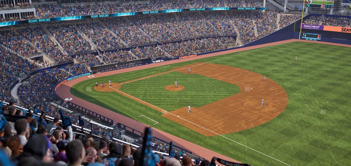 loanDepot park - Section 305 Seat View
