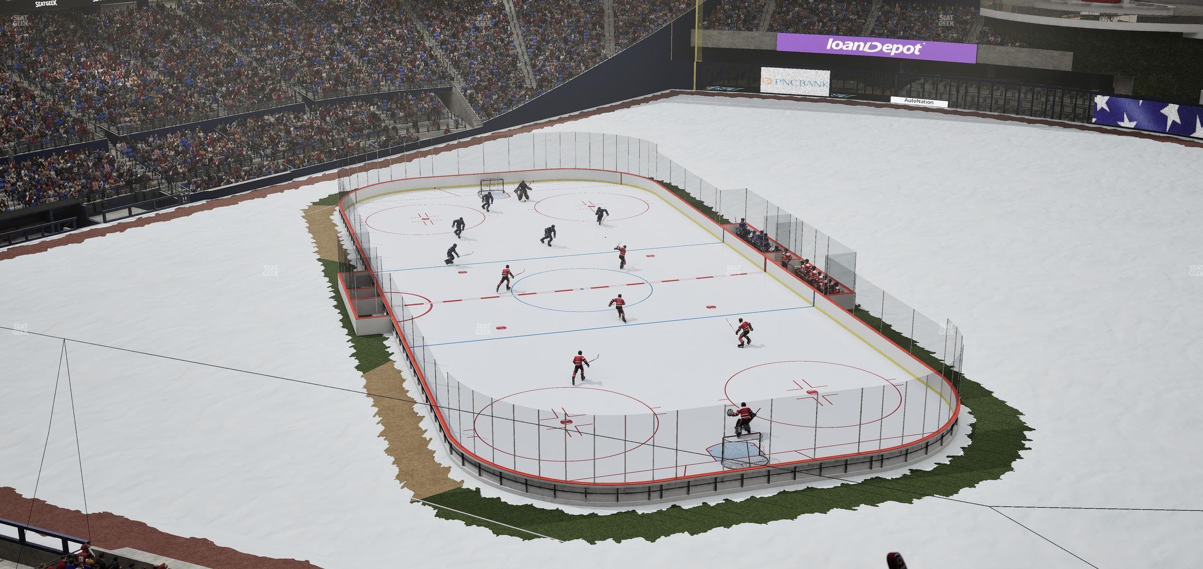 loanDepot park - Section 305 Seat View