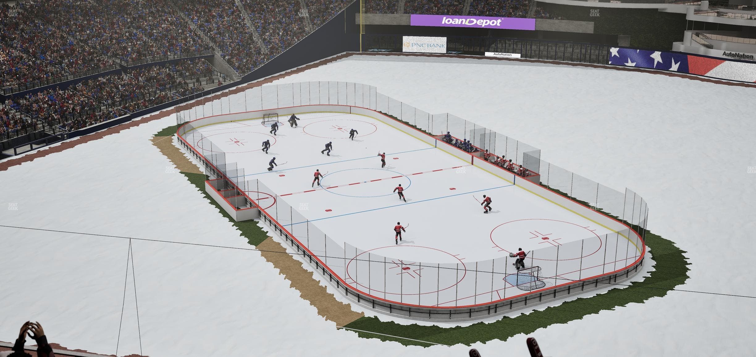 loanDepot park - Section 306 Seat View