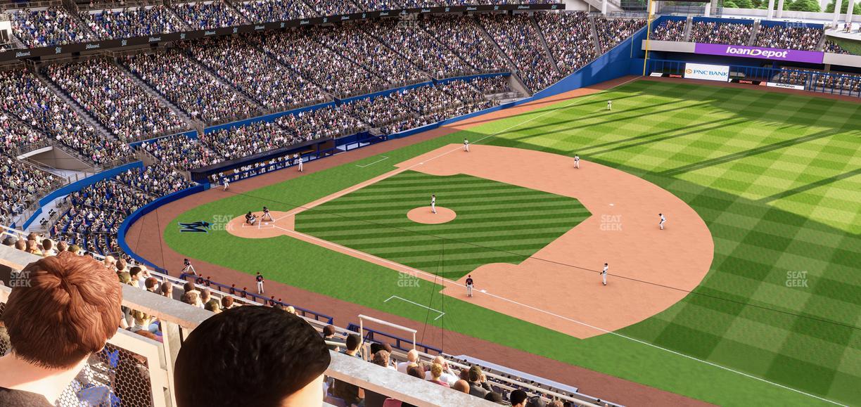 loanDepot park - Section 306 Seat View