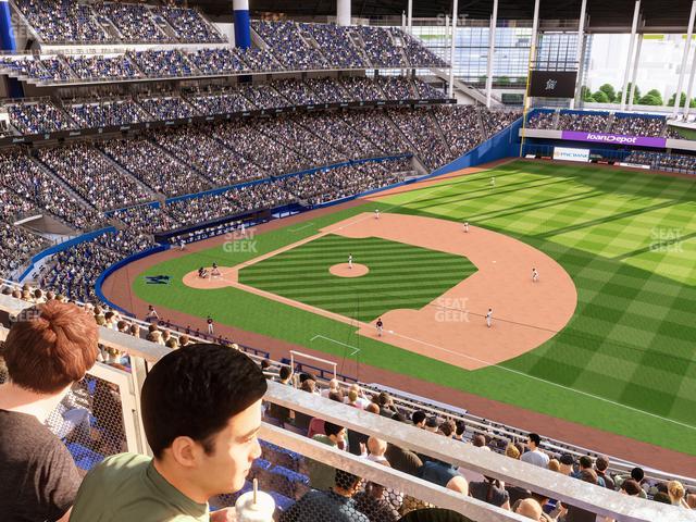 loanDepot park - Section 306 Seat View