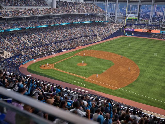 loanDepot park - Section 306 Seat View