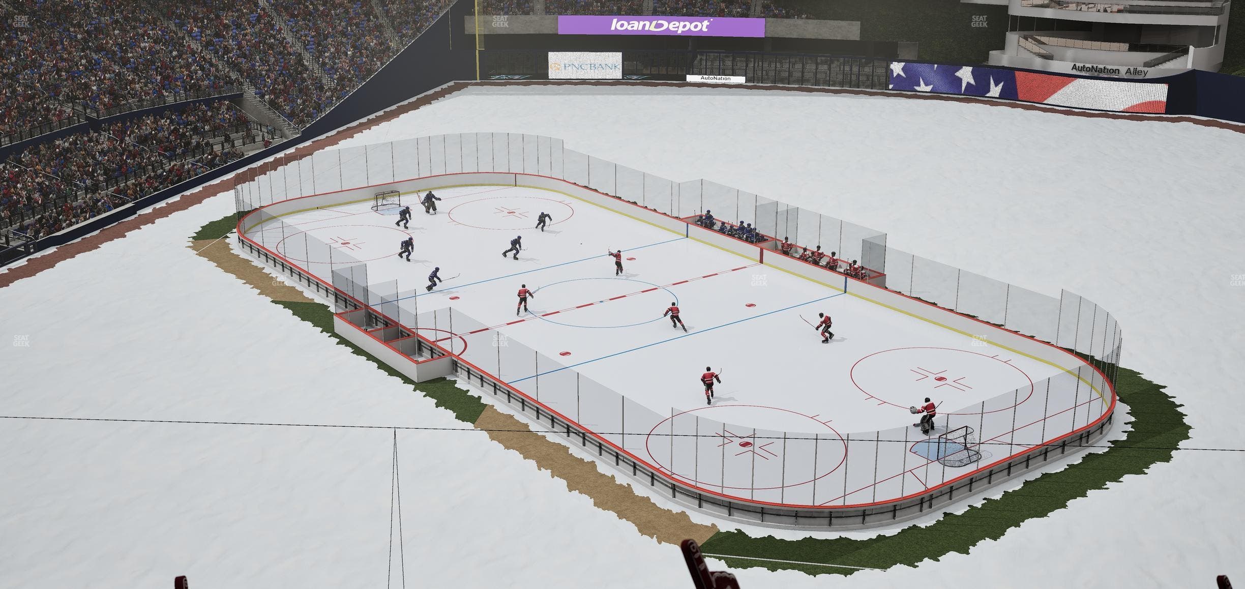 loanDepot park - Section 307 Seat View