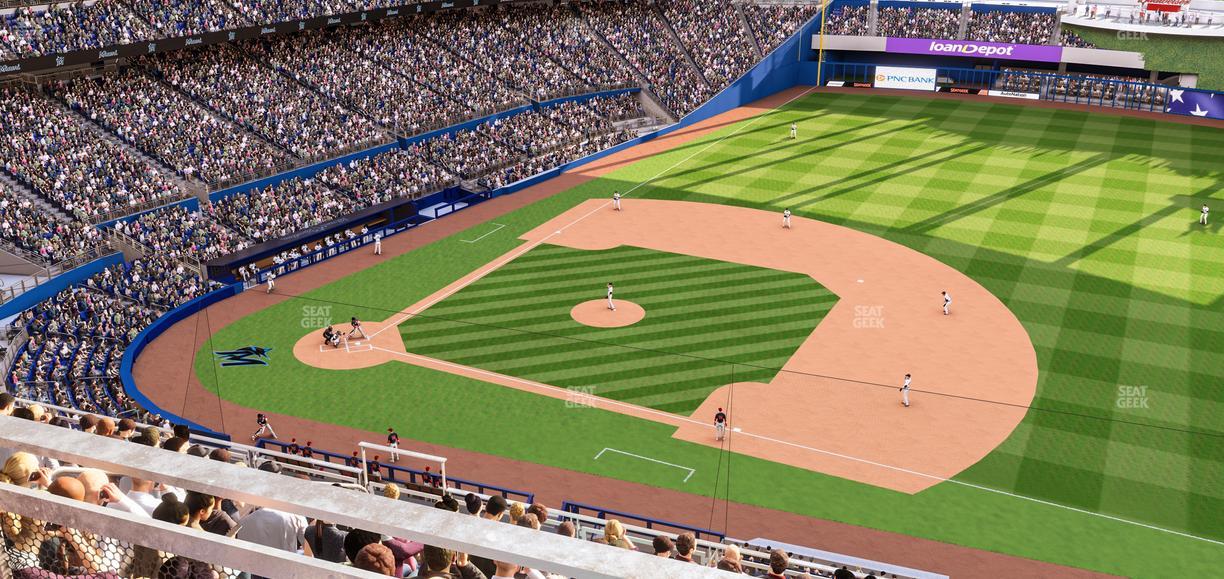 loanDepot park - Section 307 Seat View