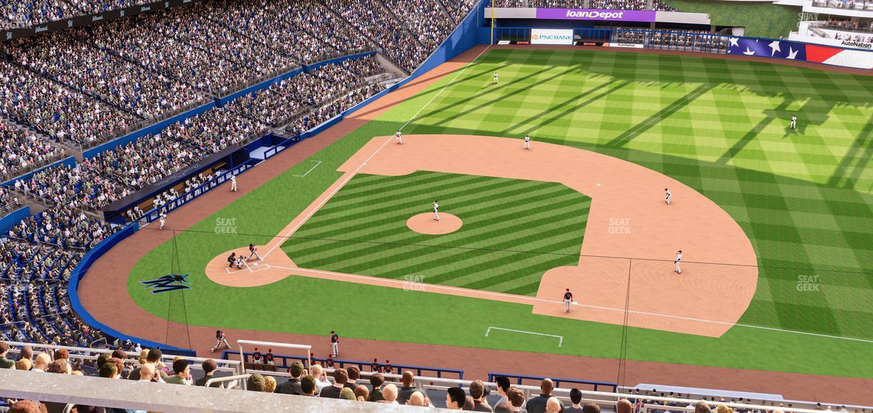 loanDepot park - Section 308 Seat View