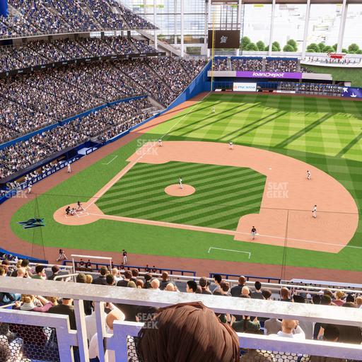 loanDepot park - Section 308 Seat View