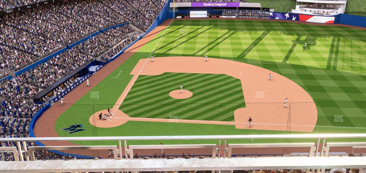 loanDepot park - Section 309 Seat View