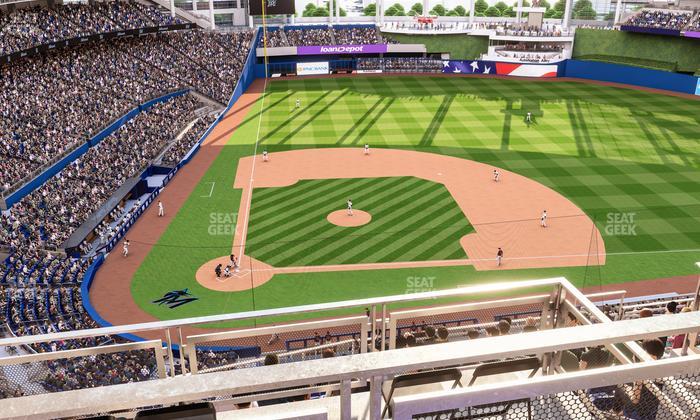 loanDepot park - Section 310 Seat View