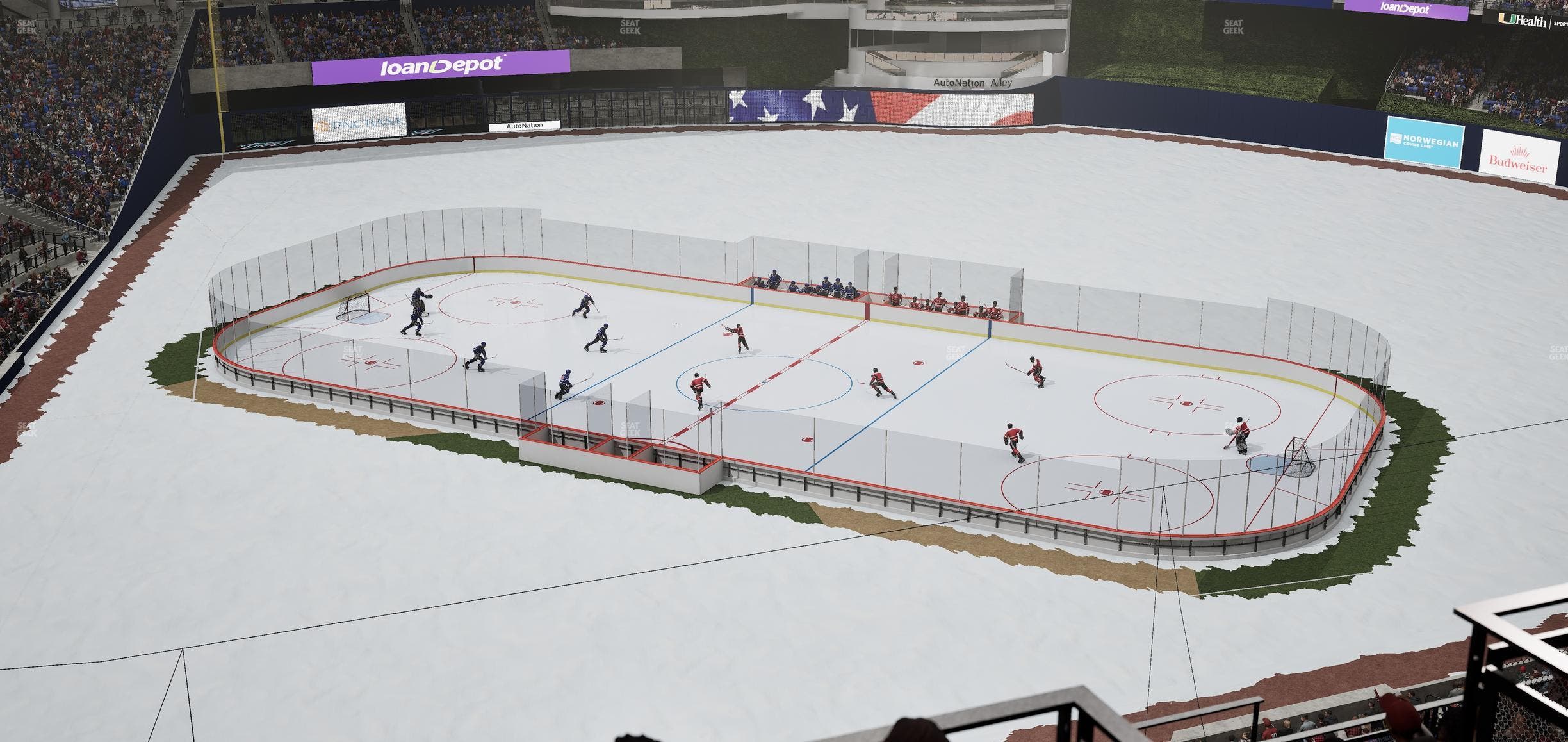 loanDepot park - Section 310 Seat View