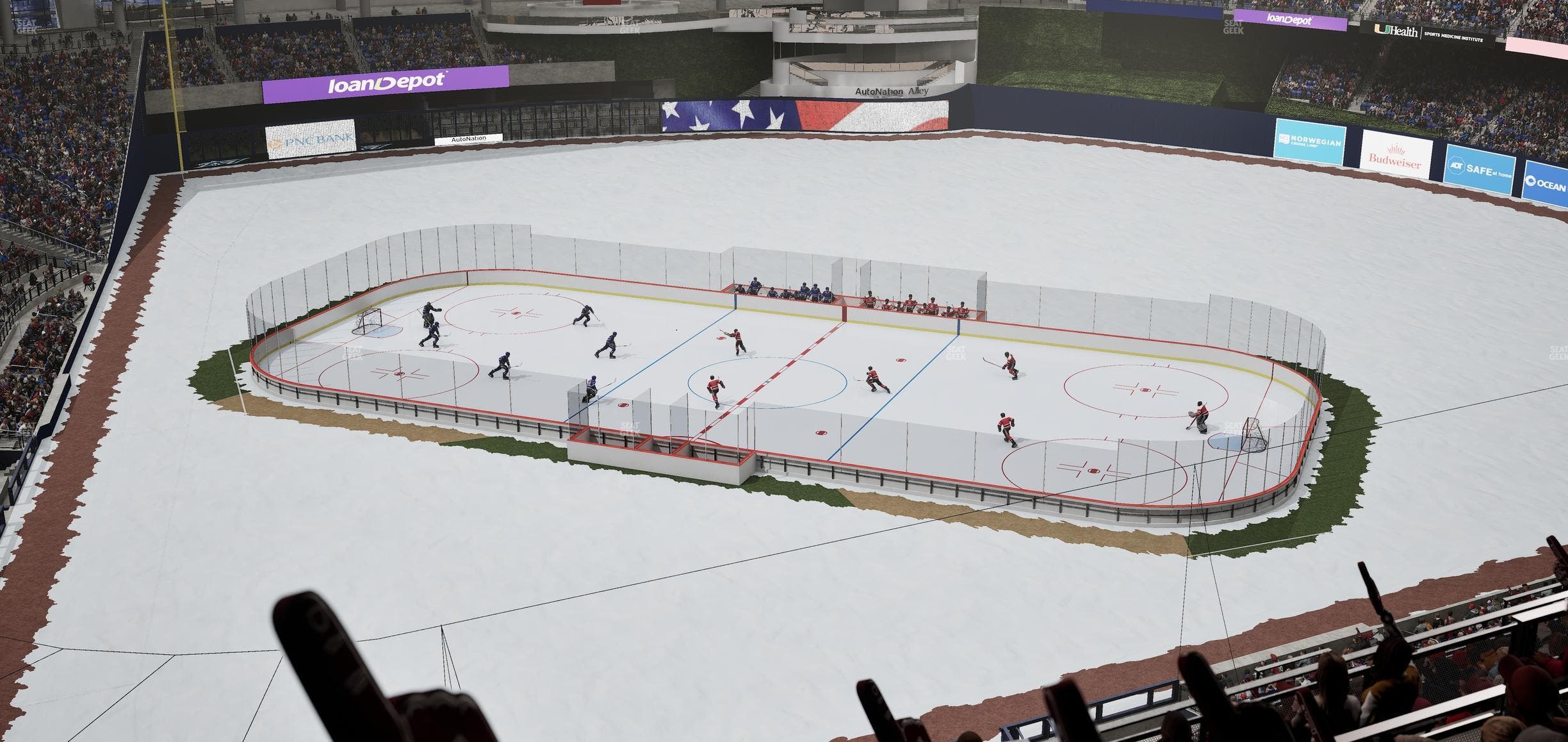 loanDepot park - Section 311 Seat View