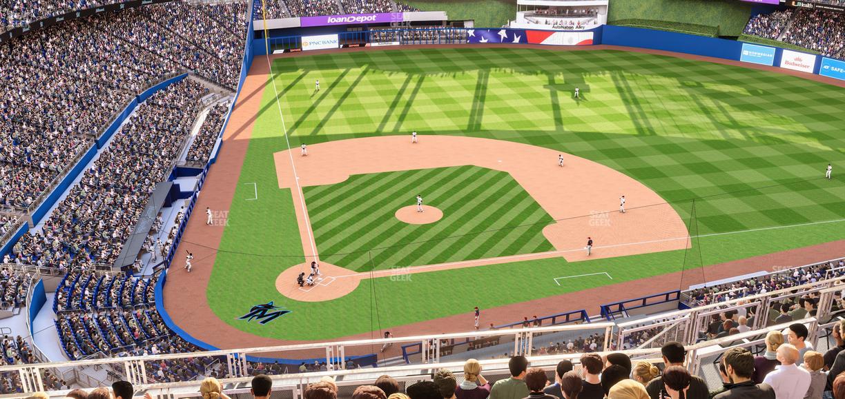 loanDepot park - Section 311 Seat View