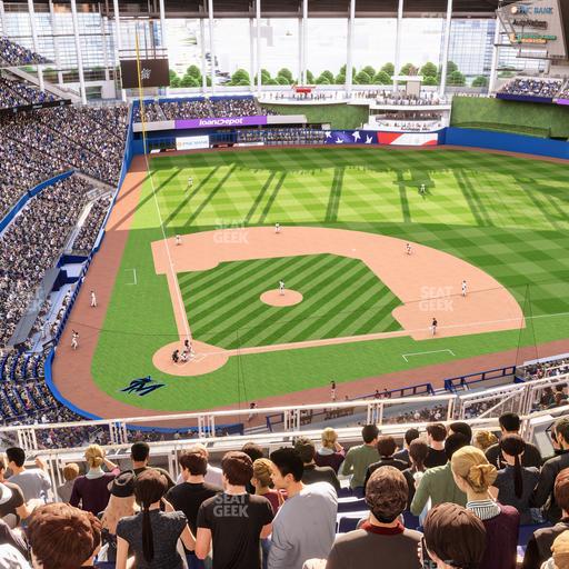 loanDepot park - Section 311 Seat View