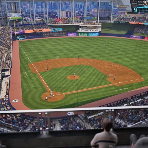 loanDepot park - Section 312 Seat View