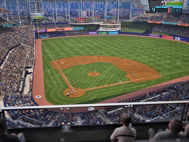 loanDepot park - Section 312 Seat View