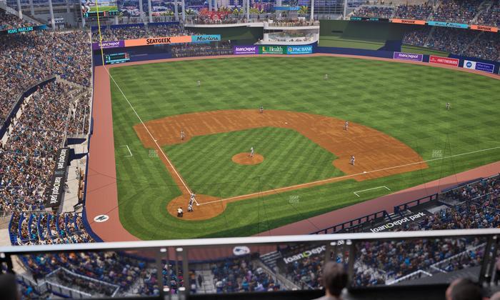 loanDepot park - Section 312 Seat View
