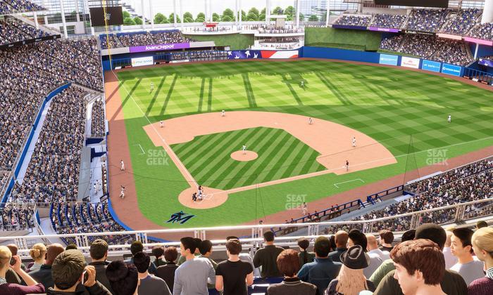 loanDepot park - Section 312 Seat View