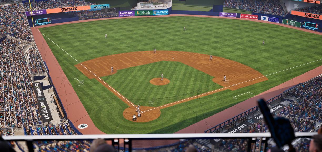 loanDepot park - Section 313 Seat View