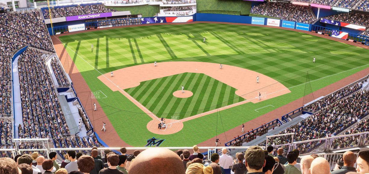 loanDepot park - Section 313 Seat View